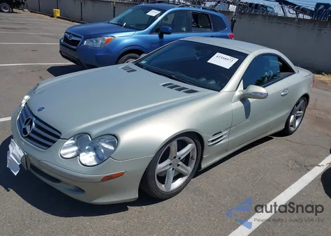 2003 Mercedes-Benz Sl 500 z USA, uszkodzony, nr VIN WDBSK75F73F010338